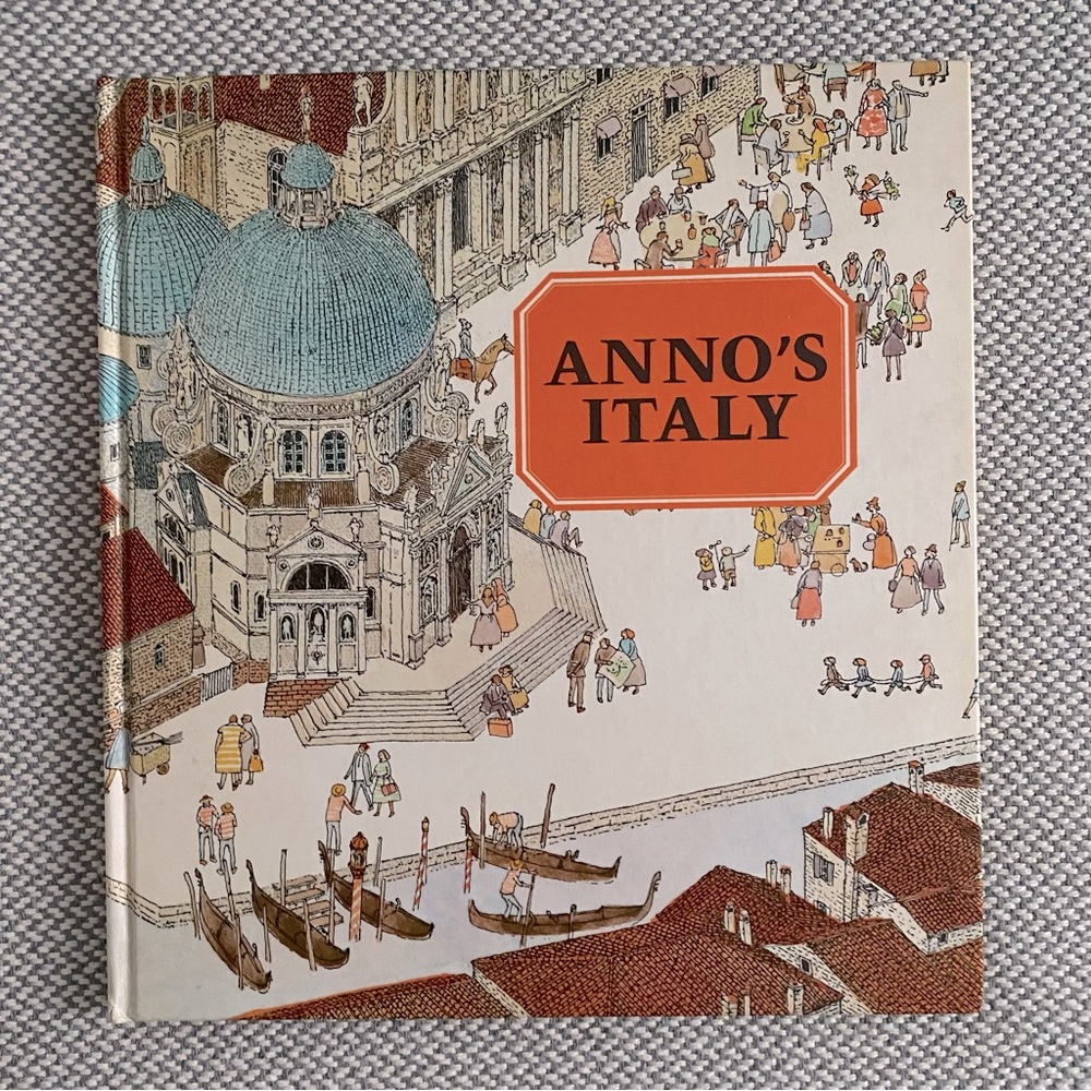 Anno’s Italy Vintage Hardcover Book by Mitsumasa Anno